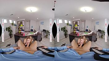 hey, abby adams is banging me right in the office at naughty america!