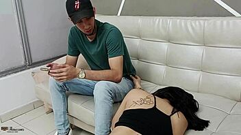 stepsister horny from party, i creampie her pussy full story 😜