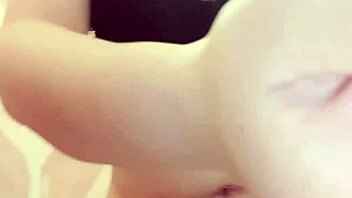 Stepmother's sensual fingering and masturbation in homemade video
