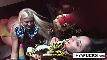 red riding hood has a rough trick or treat