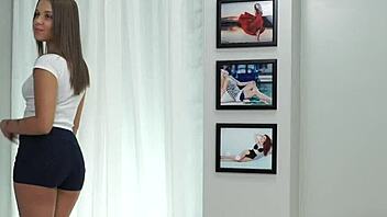 real amateur teen 18+ gets banged hard at casting, oops!