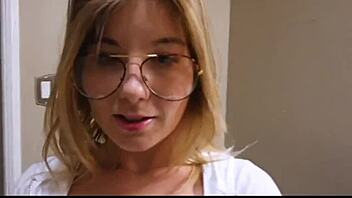 Vienna Rose's Tight Pussy Fucked From Behind!