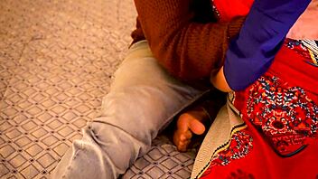 Indian housewife having romantic sex on the bed and gets creampied hindi audio