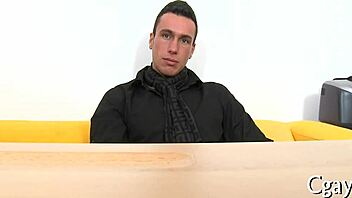 Gay guys engaging in oral sex