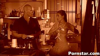 Ginger Lea Climaxes Hard on Monster Cock Fucking.