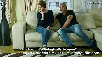 i’m so nervous, watching this cutie spread her slim vagina for deflowering