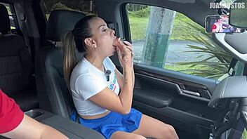 Sol Peterson Masters DEEPTHROAT on Fucking Machine with Juan Bustos