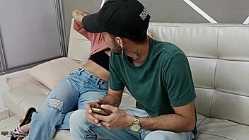 stepsister horny from party, i creampie her pussy full story 😜