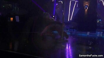 SAMANTHA SAINT'S backstage fun in the SHOWER