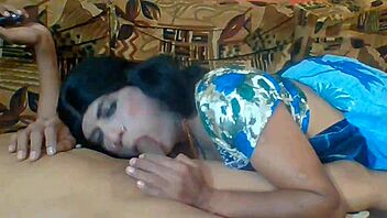 shemale whore endures painful blowjob and whipping