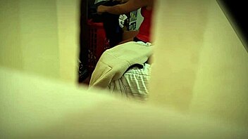 Beautiful pregnant Chilean student spied on outdoors.