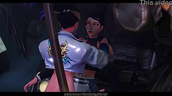 K DA Girls in Hot Lesbian Hentai Action?