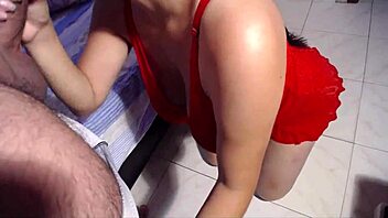 large areolas showcased in intimate couple moment