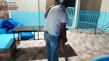 filming with a guy from swing site, he flopped