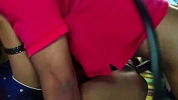 bengali girl in red saree gets bent over for doggystyle sex outdoors with couple