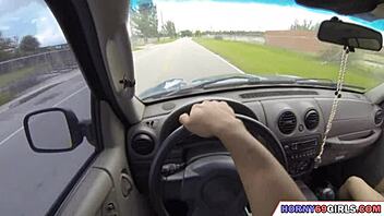 soft natural tits pov blowjob