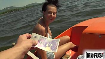 I caught nikol the milf in pervs on patrol, she gave me a cumshot