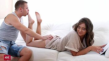 Slim4k Features Mary Fox With Tanned Teen