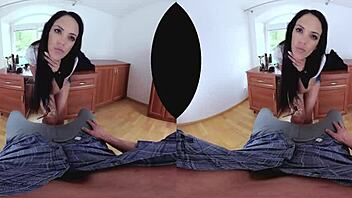 i'm spanish with long hair and big tits, getting haircut in doggystyle... oops, i mean hardcore sex