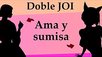 Joi Double Mistress And Submissive Fuck With You.