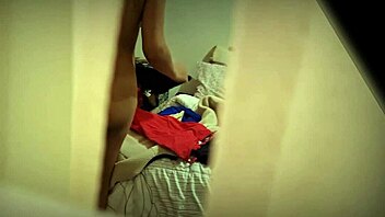 Beautiful pregnant Chilean student spied on outdoors.