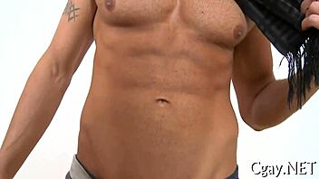 Gay guys engaging in oral sex