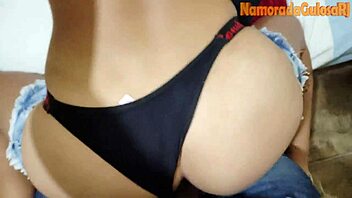 Latina Novinha's Tight Pussy Creampied by Monster Cock in POV