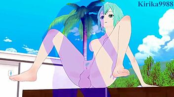 Асуна Юки и Синон Шино Асада, готовы к интенсивному 3D мультипликационному хентай сексу?