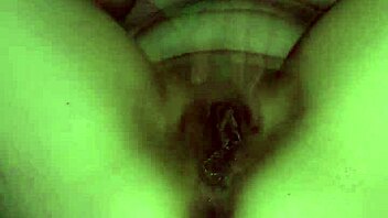 Rough anal pounding with dildo and toys leads to gaping in intense masturbation session.