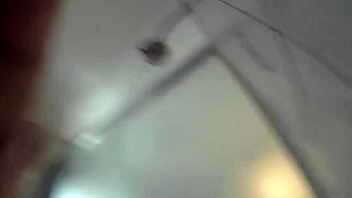 Sensual pierced beauty Olivia Austin cleans up after a day