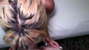 seth brogan casually fills gia dibella's pussy with his warm cream on the bed