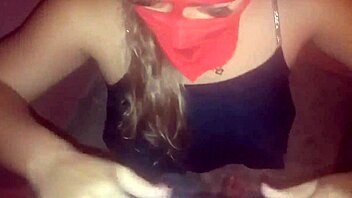 Latina with big tits gives intense blowjob to monster cock in homemade clip