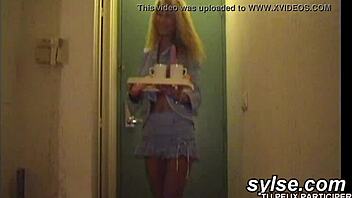 Hungry for ass: 3 kinky maids take it in the backdoor at a restaurant
