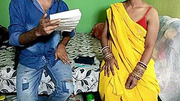 Army officer's wife gets naughty with postman in steamy threesome