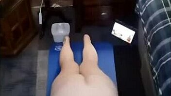 Hot Mature Momma Vee's Yoga Session