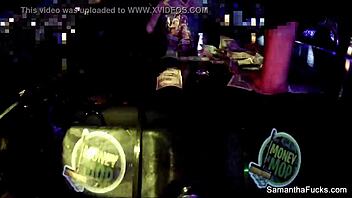 SAMANTHA SAINT'S backstage fun in the SHOWER