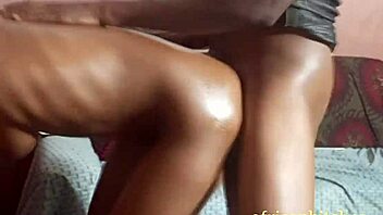 Oiled ass spanking turns rough for biology student at university