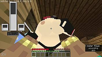 Steve devours the goth beauty!