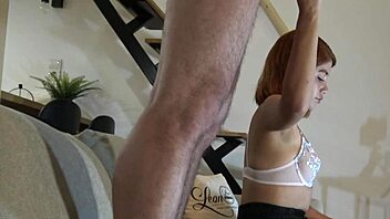 incredibly hot redhead wife cheats with big cock guy for ruined orgasm handjobs