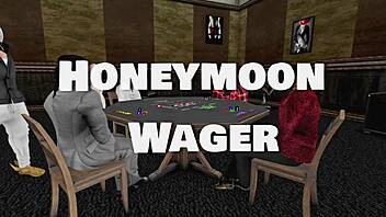 Honeymoon wager? Let's bang!