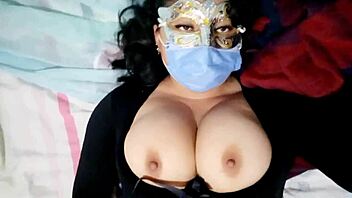 Stepsister touches her clit and invites me for sex