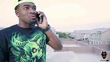 Slim Brunette's Birthday Deepthroat Surprise