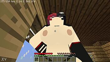 Steve devours the goth beauty!