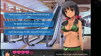 i love exploring the uncensored world of huniepop part 5 with its babe characters and hentai elements in this dating game