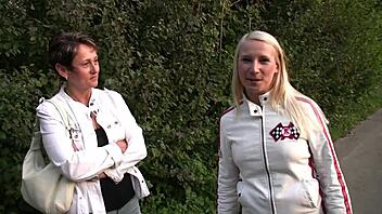 gina casting features tina and j�rgen in an interview