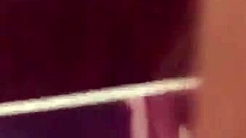 Maria’s solo performance ends with a male orgasm.