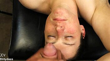 Dirtydees Craves Those Creamy Facials All Over Her Face