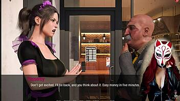 yo, kate in cosplay maid outfit with stockings is just unreal hot!