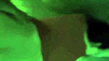 The slut bends over, licks his cock, sucks it deep, then gets fucked in doggystyle