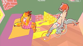 Odymos LGBT hentai game episode 7 features monster cock scenes with consent discussion